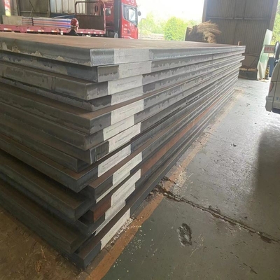 Ms Mild A283 A387 ASTM A36 Chapa de aço galvanizado laminada a quente para chapas de barco e chapas de ferro