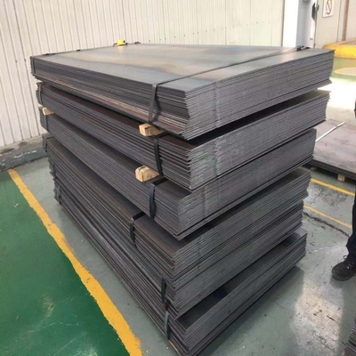 0Folhas e chapas de aço inoxidável laminadas a quente de espessura de.6 mm, com superfície nua/explodida