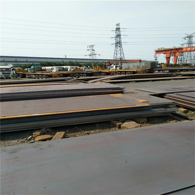 BS Standard 0,7 mm-300 mm Hr Ms Sheet Corten Placa de aço de alto carbono para material de construção
