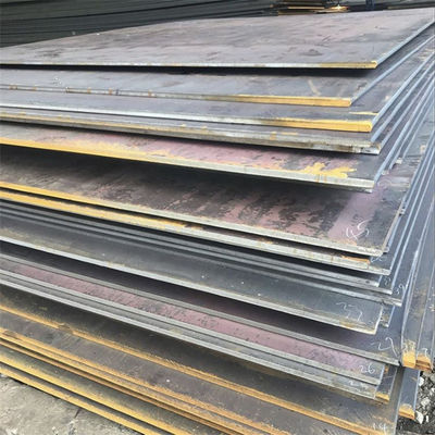 2000-6000 mm ou comprimento personalizado A36/S235jr/S275jr/S355jr/Q235/Q355 Chapa de aço laminada a quente