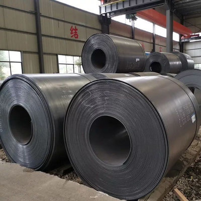ASTM A36 Grade Ms Carbon Iron Coil Coils de aço laminados a quente S235jr Ss400 para estoque de navios