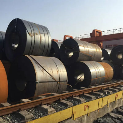 ASTM A36 Grade Ms Carbon Iron Coil Coils de aço laminados a quente S235jr Ss400 para estoque de navios