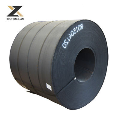 ASTM Ss400 S355 S235 Q345 Q235 Aço laminado a quente de baixo carbono Ms bobina HRC com tolerância de 2%