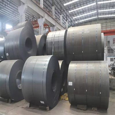 Ms Ferro de aço carbono Ferro de metal SPHC Ss400 rolos de aço laminados a quente Q235 Q345 aço suave HRC Hr