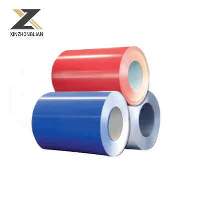 RoHS Certified Ral Color Coated Steel Coil PPGI/PPGL para chapa de telhado resistente às intempéries
