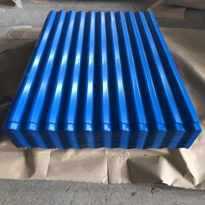 DX51D SGCC Grau 0,12-0,85mm PPGI/PPGL/Gi Chapa corrugada 30-150g Painel de telhado galvanizado por imersão a quente Chapas de telhado revestidas de aço