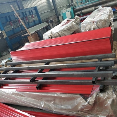 DX51D SGCC Grau 0,12-0,85mm PPGI/PPGL/Gi Chapa corrugada 30-150g Painel de telhado galvanizado por imersão a quente Chapas de telhado revestidas de aço