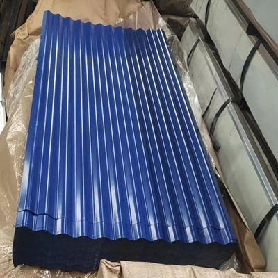 DX51D SGCC Grau 0,12-0,85mm PPGI/PPGL/Gi Chapa corrugada 30-150g Painel de telhado galvanizado por imersão a quente Chapas de telhado revestidas de aço