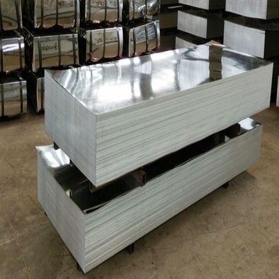 Largura personalizada Dx51d Dx52D Dx53D Dx54D Dx55D SPCC SGCC Secc Z275 Chapa de metal galvanizado de zinco Chapas de chapas de aço galvanizadas a quente