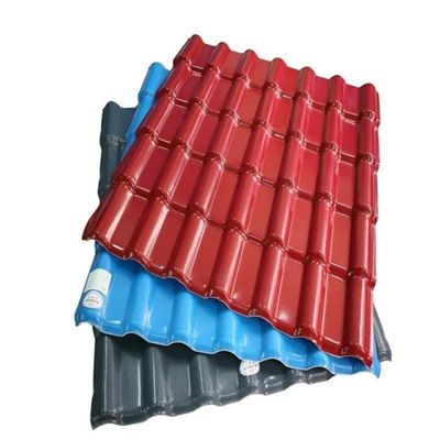 508/610mm bobina Diâmetro interno PPGL Chapa de telhado de metal galvanizado revestido de cor