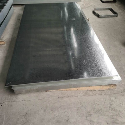 Placa de aço galvanizado padrão espesso para galvanização a quente DIP em cortadores de aço comuns