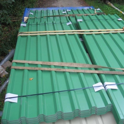 0.1mm-1.2mm Pre-pintado zinc revestido de aço galvanizado para telhados corrugados