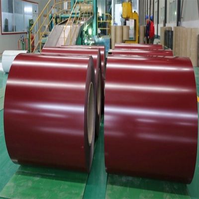Personalização Ral Color Coated Steel Coil PPGI para e resistência ao tempo com desconto