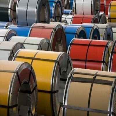 BS Standard G350 G450 G550 PPGI 90g zinco revestido de todas as cores de Ral pre-pintado bobina de aço galvanizado