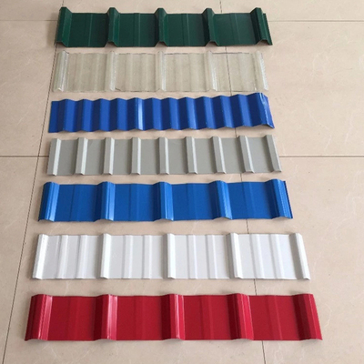 Folha de telhado de metal galvanizado corrugado de alta resistência com opção de personalização