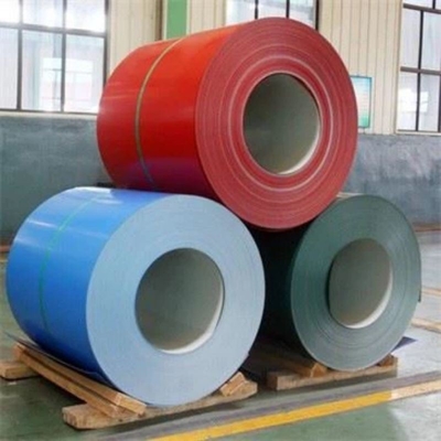 Slit Edge PPGI/PPGL Coil de chapa de aço revestida para construção 0.1mm-1.5mm*12.7mm-1500mm