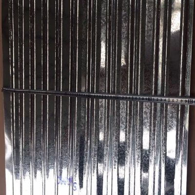 Acrescentado 0,1-0,0 mm Chapa de aço corrugado galvanizado comprimento 2000-120000 mm ou personalizado