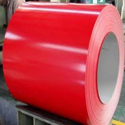 PPGI PPGL bobina revestida por cor imersão a quente pré-pintada Tolerância de bobina de aço galvanizado 1%