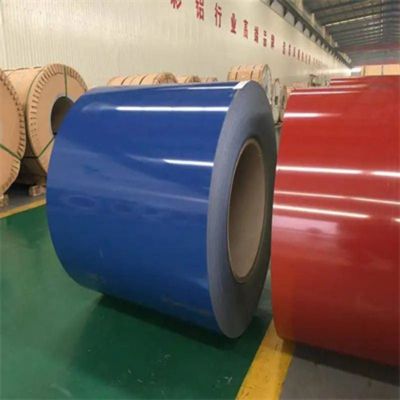 Slit Edge PPGI Coils ISO Certified Color Coated Steel Coil Z275 para Materiais de Construção