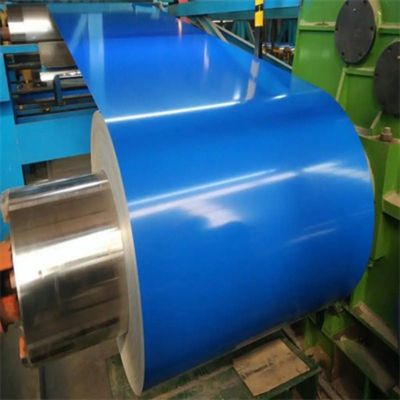 Slit Edge PPGI Coils ISO Certified Color Coated Steel Coil Z275 para Materiais de Construção
