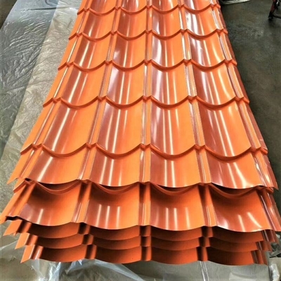 Gi Espessura da chapa de aço corrugado 0,1 mm-1,2 mm para a exigência da chapa de recipiente