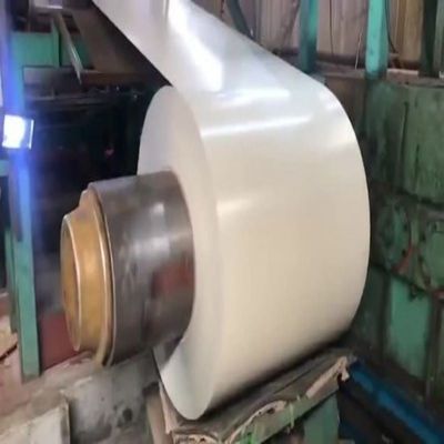 3.0-6.0T Faixa de peso da bobina Folhas PPGI PPGL normais ou oleadas Dx51d Z275 Papel branco revestido de cores rolos/Bobina De Acero