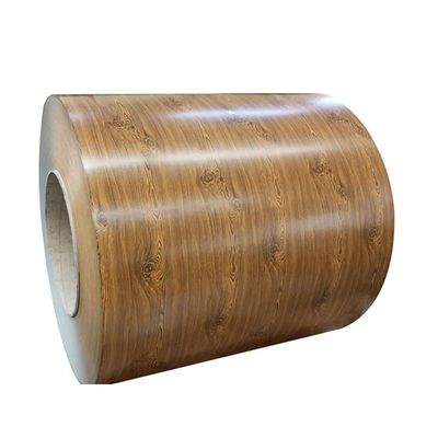 Q195 Q235B Bobina de aço galvanizado pré-pintada com superfície revestida de cor e borda de fenda