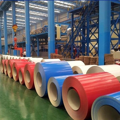 Coil de aço laminado a frio Dx51d pré-pintado PPGL/PPGI Coil/banda de aço galvanizado DIP a quente