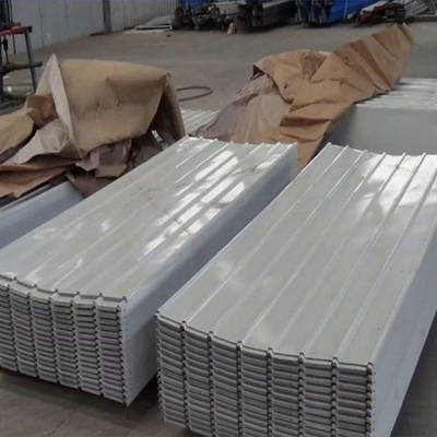 PPGL Ibr Metal Galvanizado Corrugado Pintura de cor Chapa de telhado de aço corrugado com 1