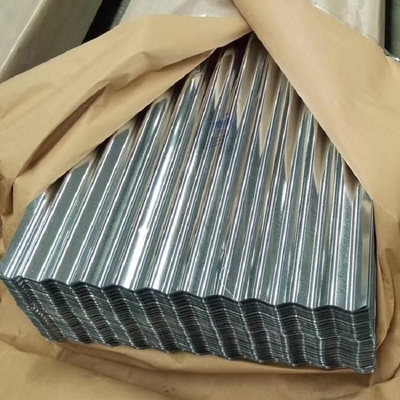 Chapa de aço galvanizado Dx52D revestida de cor Chapa de telhado ondulada revestida de pedra