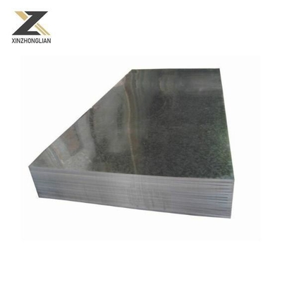 Chapa de telhado de ferro de zinco Dx51d Z275 Chapa de aço galvanizado Dx53D Z150