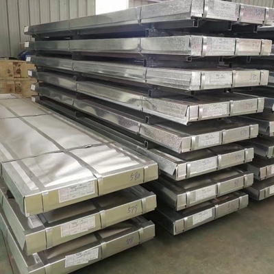 JIS SPCC Spcd G30/60/90 Z275 Zinco Tecto de ferro, aço e metal Gi Faixa de azulejos de aço Aluzinco Gi/Gl/PPGI/PPGL Folha de telhado ondulada Trapezoide