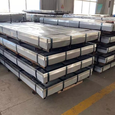 Peso real Acero galvanizado de aço ondulado Teado de ferro Tole folha para galpão ter stock