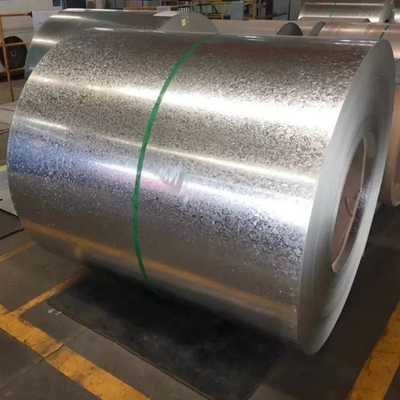 SGCC Hot DIP galvanizado de aço em espiral Gi Gl 0,2 mm 30-275 g chapa de aço carbono