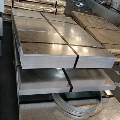 SGCC Hot DIP galvanizado de aço em espiral Gi Gl 0,2 mm 30-275 g chapa de aço carbono