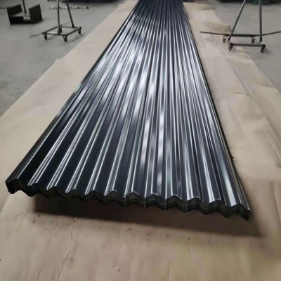Chapa de telhado micro corrugada de aço galvanizado de 950 mm de largura para durabilidade