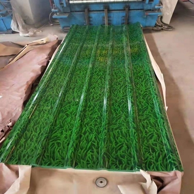 Amostragens US 1/kg Chapa de telhado de aço corrugado galvanizado revestido de cores PPGL PPGI