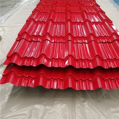 Amostragens US 1/kg Chapa de telhado de aço corrugado galvanizado revestido de cores PPGL PPGI