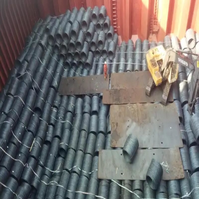 Rodas de arame de aço carbono de superfície preta para embalagens de galvanização a quente