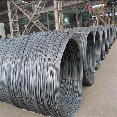 Pedido personalizado Estrutura de aço carbono Rod de arame laminado a quente padrão DIN