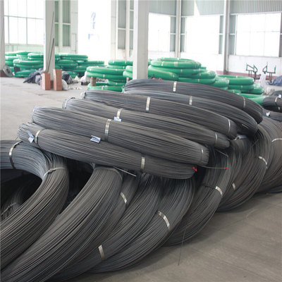 SAE1006/Q195 Rodas de arame laminado a quente com baixo teor de carbono 5,5 mm/6,5 mm Óleo de fosfato/galvanizado/revestimento