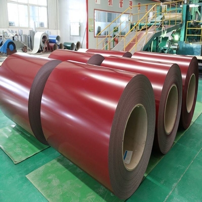 CGCC Grau laminado a frio Ral PPGI bobina de aço galvanizado pré-pintada para material de telhado