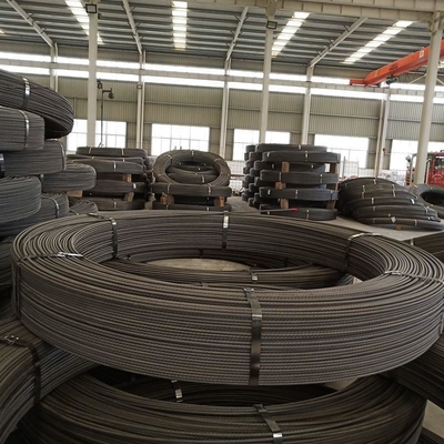 Rolamento a quente Q195 SAE1008 Rodas de arame de aço de alto carbono 5,5 mm 6,5 mm com certificação CE