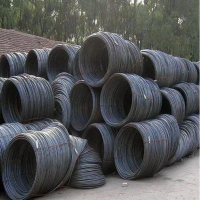 Ms Rodas de arame de aço carbono SAE1008 SAE1006 Q215 Q235 6,5 mm 7,0 mm Arame elétrico Arame de ferro