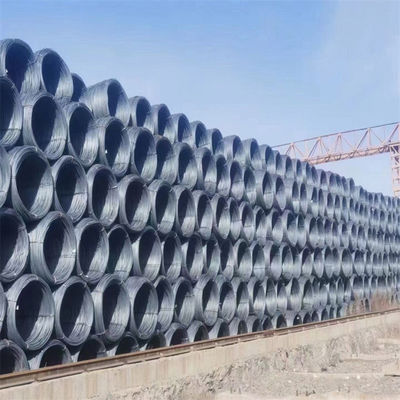 Rodas de arame de aço para materiais de construção SAE 1006/SAE 1008 5,5 mm/6,5 mm de diâmetro