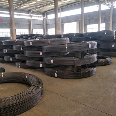 0.8mm 2mm 5mm ou Custom Diâmetro laminado a quente de aço carbono Rod Wire Reel Peso 1,8-2,4tons