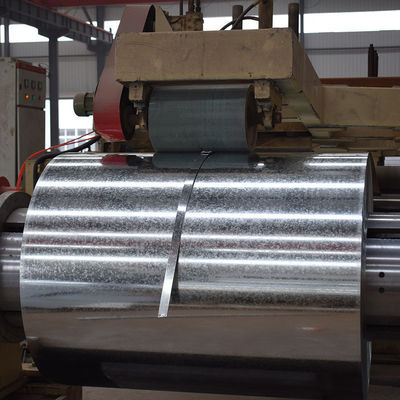Borda de fenda Dx51d Dx52D Dx53D Folha de aço galvanizado DIP quente em bobina certificada RoHS