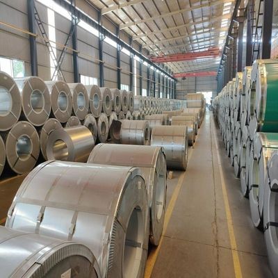 Galvanizado de aço bobina galvalume folha bobinas folha de aço carbono leve para termo CFR