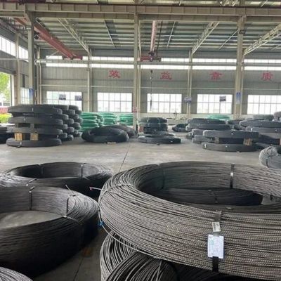 Rodas de arame de aço com baixo teor de carbono para materiais de construção Q195 5.5mm 6.5mm 8mm