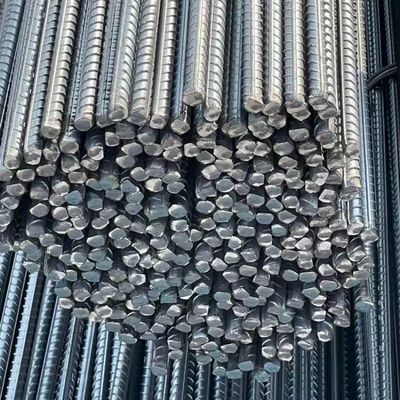 HRB400 HRB500e Rebar de aço carbono para deformado de reforço de concreto Bar comprimento 6m/12m